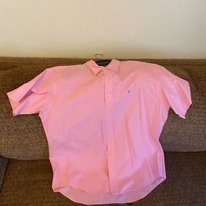 Polo Ralph Lauren Large Pink Short-Sleeve Shirt